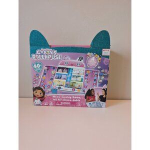 Gabbys Dollhouse Meow-Mazing Board Game For Kids With 40+ Pieces & Accessories